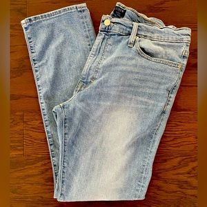 J. Crew - Straight Flex Jean Pants - 34 x 32 - Light Blue